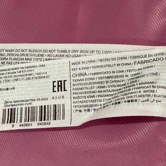 Pink Houndstooth Ming Brand Double Breasted Blazer - Picture 6 of 9